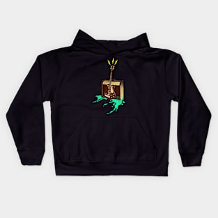 CITY GUITAR (alt) Kids Hoodie